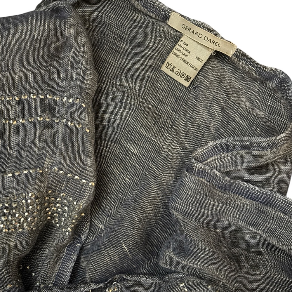 GERARD DAREL linen scarf